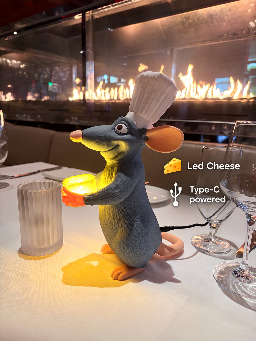 The Rat Light in a kitchen